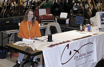 Guitar Show Table