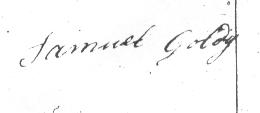 SamuelGoldy1745forfatherJoseph.JPG (3669 bytes)