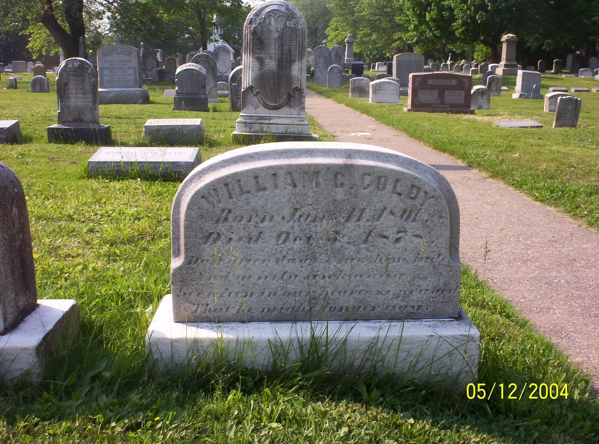 WilliamCGoldy.JPG (31268 bytes)