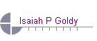 Isaiah P Goldy
