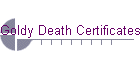 Goldy Death Certificates