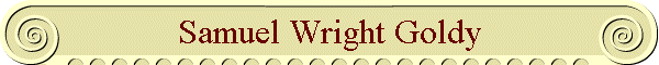 Samuel Wright Goldy