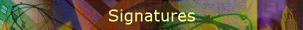 Signatures