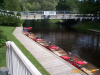 Canoes at Borcher's