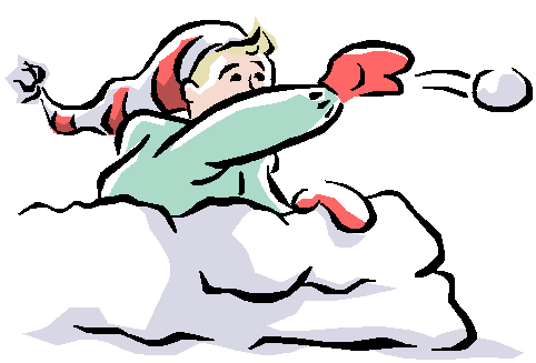 Snowball fight