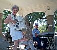 accordian player