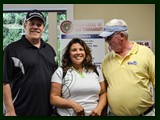 VIRGIL HAMILTON - MENS CLOSEST TO HOLE #15
KAREN BOSHEAR - LADIES CLOSEST TO HOLE #15
AND 'THE MAN' - JACK COBLE