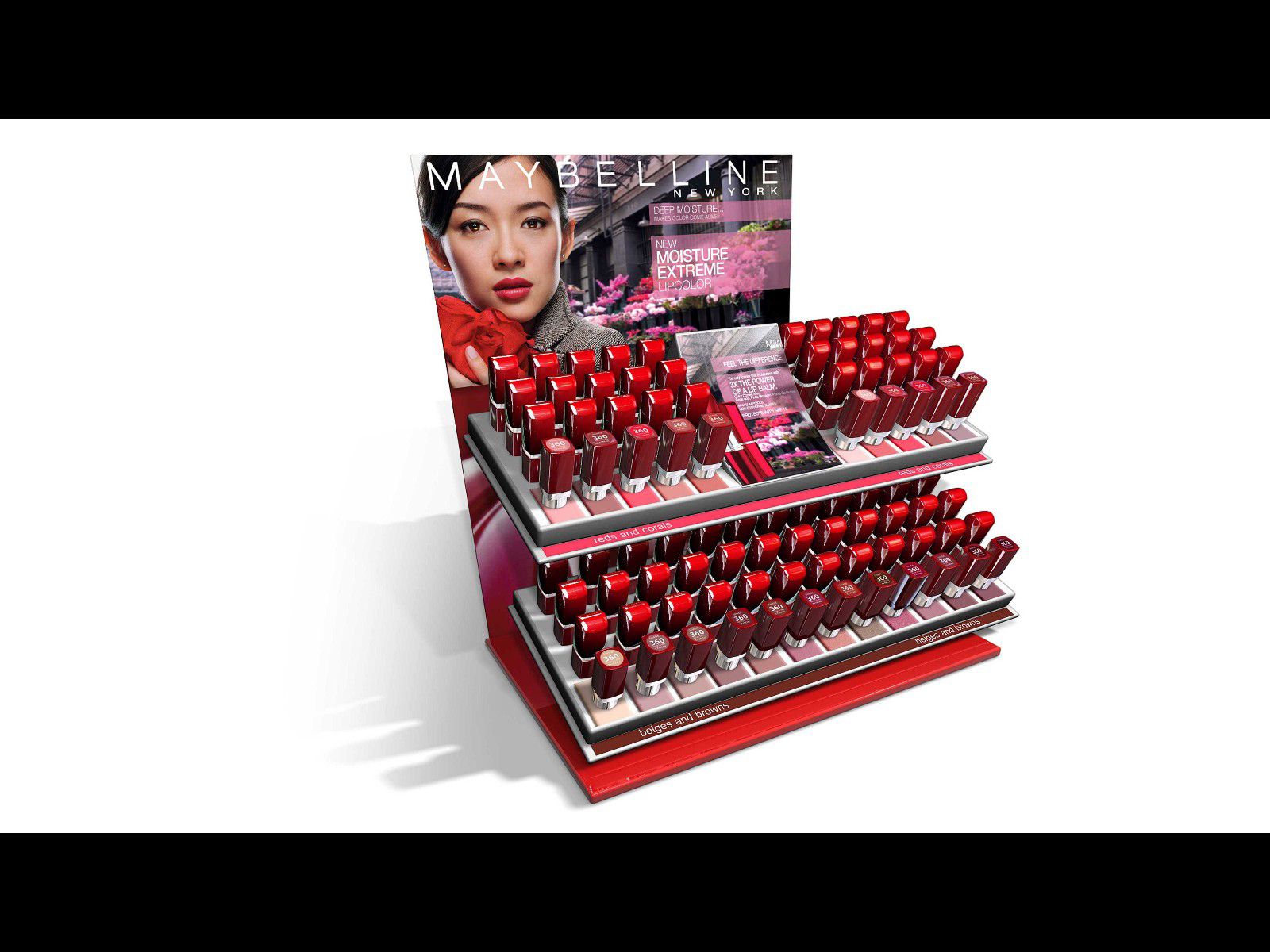 Maybelline Moist X Promo Display