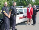 Westfield Police Prepare for the Hampton Ponds Parade