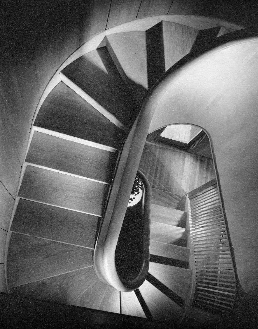 Maynard Parker stairwell