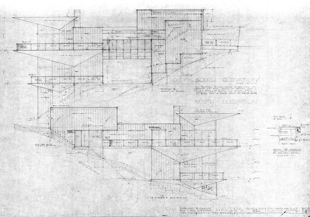 drawing of the house