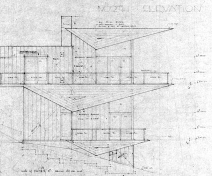 drawing of the house
