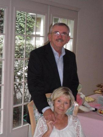 Rita and Joe in their home in Huntington