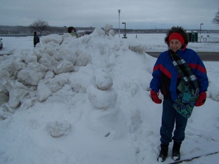 Yes, this is Nancy in the snow. So? What more can you say?