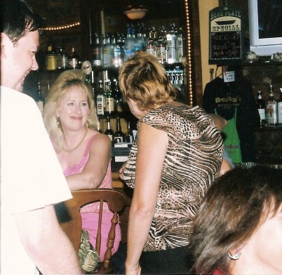 Jane Hawkins night out with Pocketchange