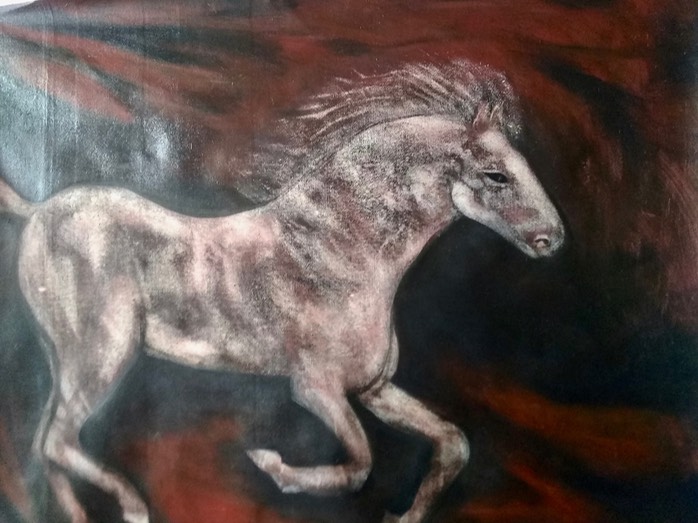 Cheval rouge vendu à Guy et Lucie Lemay