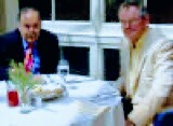 Dennis and Dr de Bono lunch