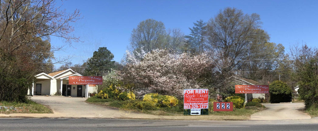 Rock Hill Property Mgmt sign, 222 S Cherry Rd, Rock Hill, SC 29732
