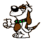 cartoon doggie