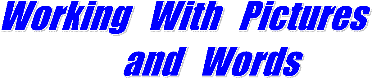 Working  With  Pictures  and   Words