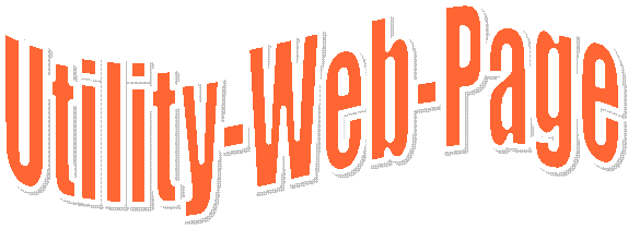 Utility-Web-Page