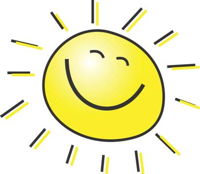 Image result for sunshine clipart free